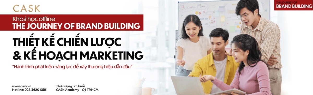 8 nghiệp vụ cốt lõi – Lộ trình rõ ràng cho người làm Brand