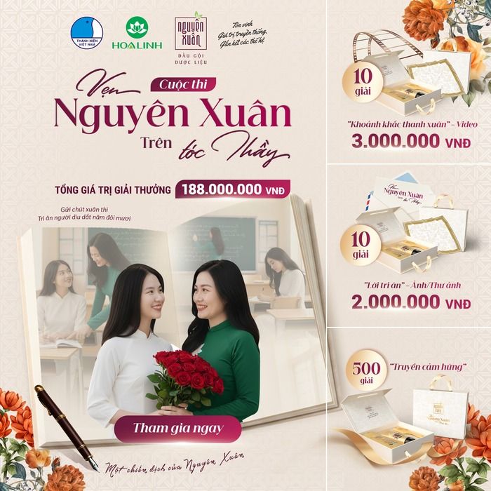 Từ sân trường đến concert: Nguyên Xuân biến tri ân thầy cô thành trải nghiệm văn hoá