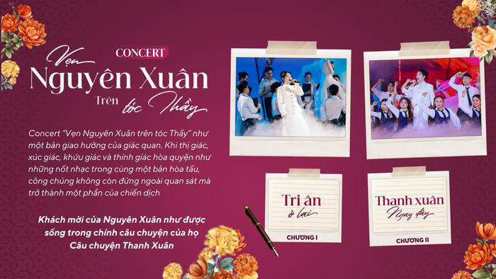 Từ sân trường đến concert: Nguyên Xuân biến tri ân thầy cô thành trải nghiệm văn hoá