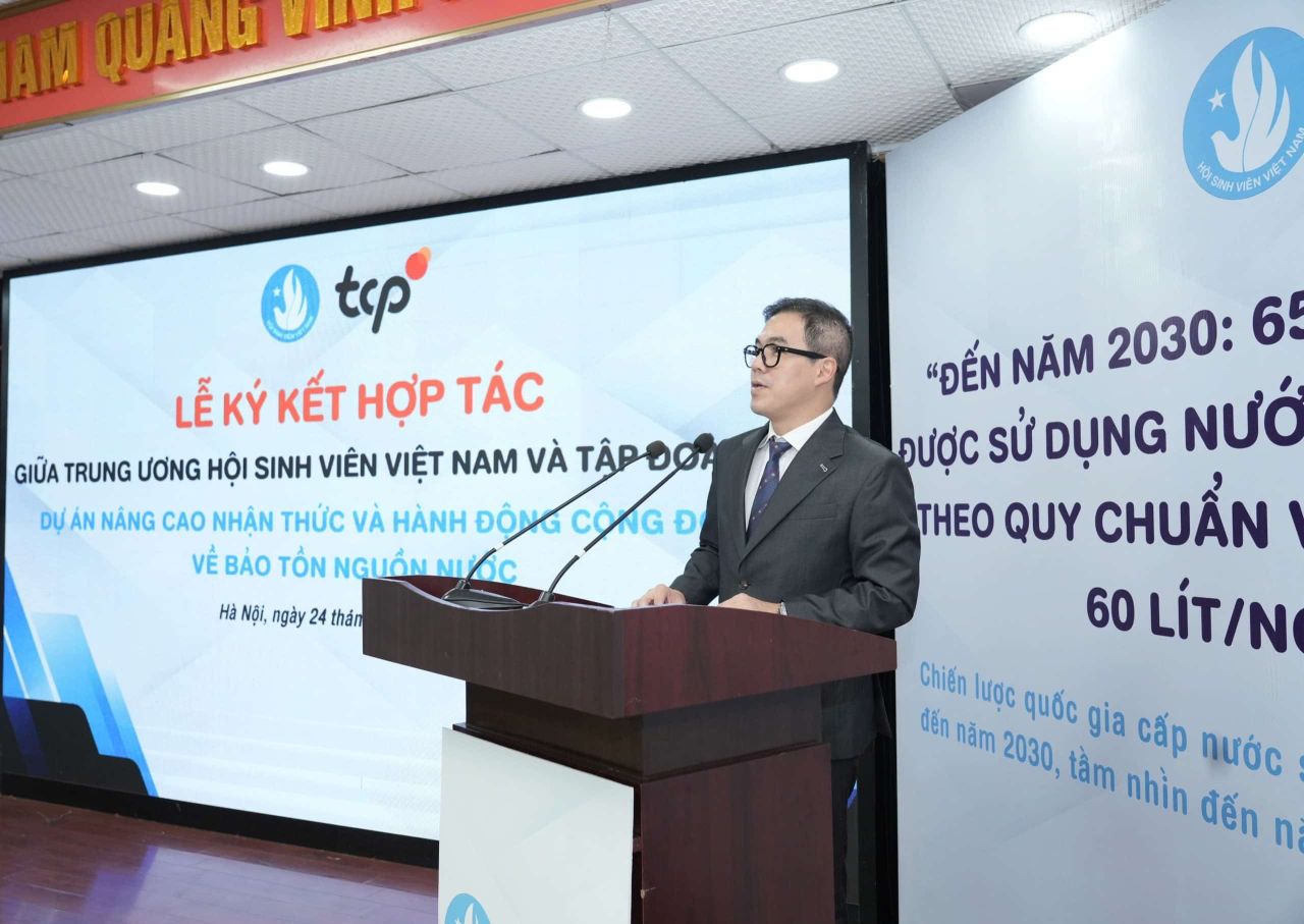 Tập đoàn TCP hợp tác cùng Trung ương Hội Sinh viên Việt Nam
