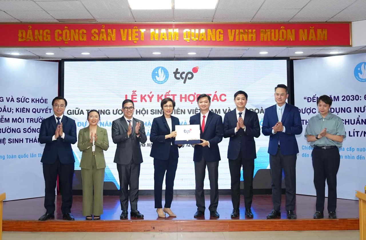 Tập đoàn TCP hợp tác cùng Trung ương Hội Sinh viên Việt Nam