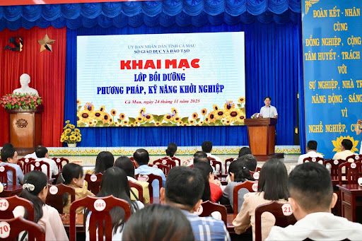 Cán bộ, nhà giáo Cà Mau nâng tầm khởi nghiệp, đổi mới sáng tạo cùng các chuyên gia Viện ĐT&PTNL