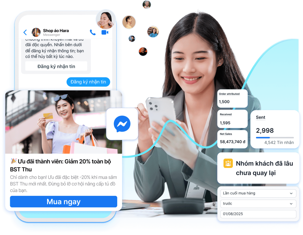 [Hot] Meta ch&iacute;nh thức ra mắt Facebook Marketing Messages, h&igrave;nh thức remaketing mới tương tự ZNS, SMS, Email MKT