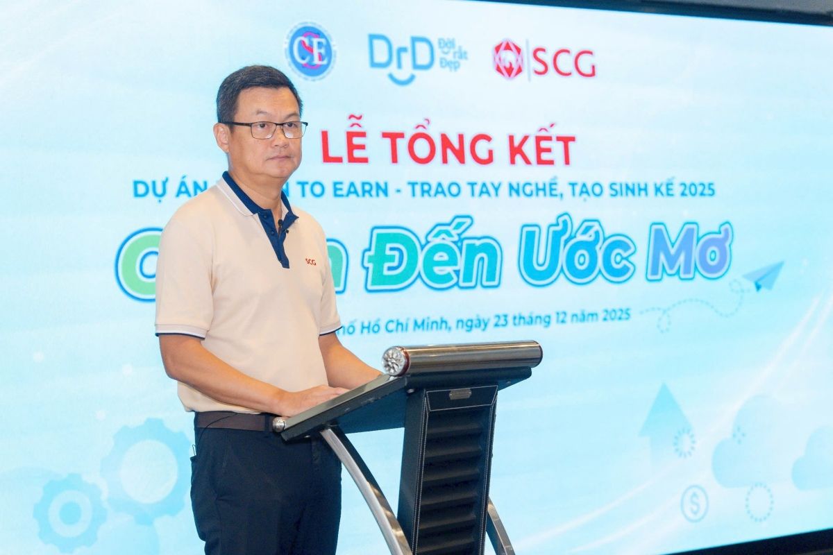 SCG thúc đẩy hòa nhập xã hội với dự án hỗ trợ việc làm cho người khuyết tật