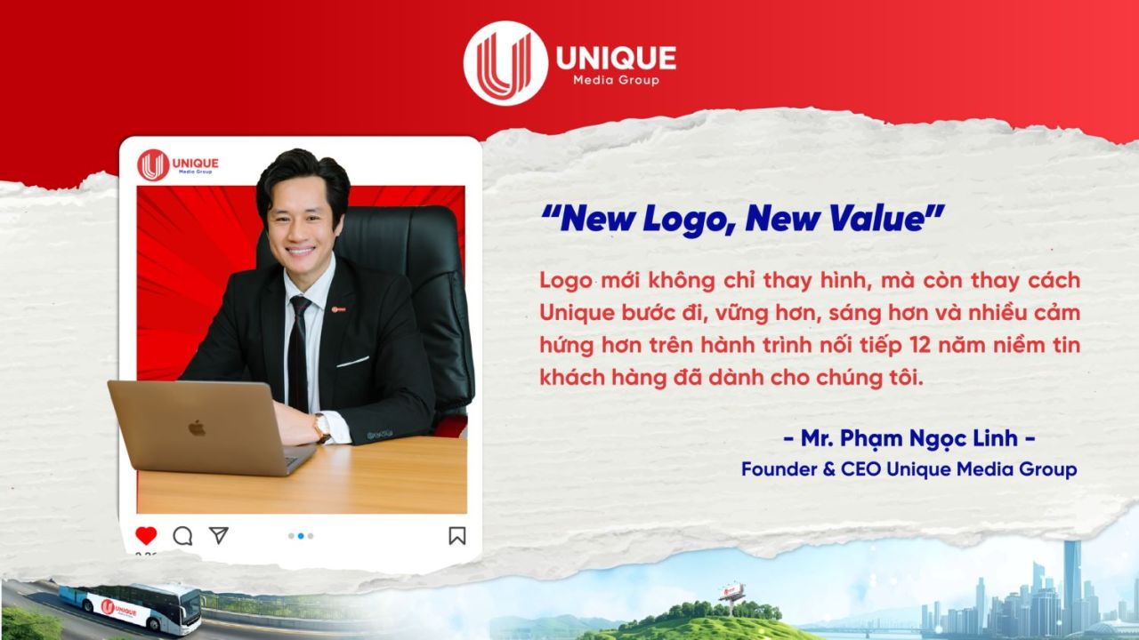 Unique Media Group ra mắt nhận diện thương hiệu mới sau 12 năm hoạt động