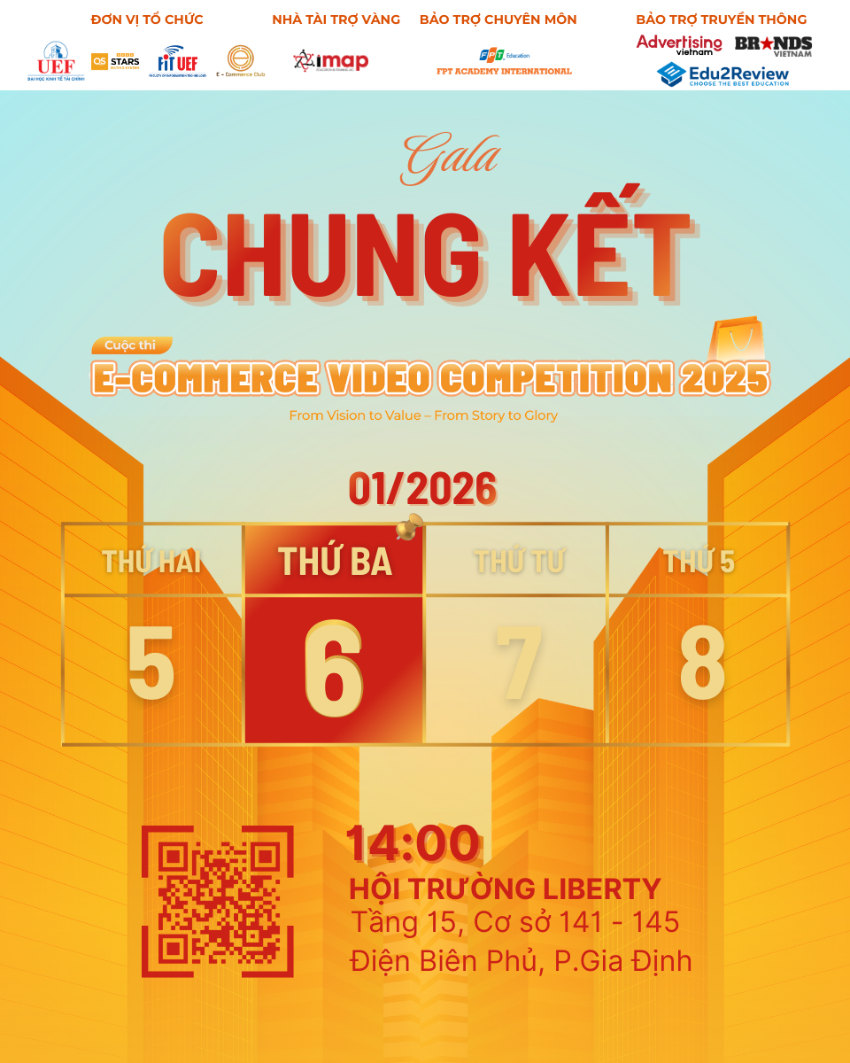 EVC 2025 - Gala Chung kết Cuộc thi E-Commerce Video Competition 2025