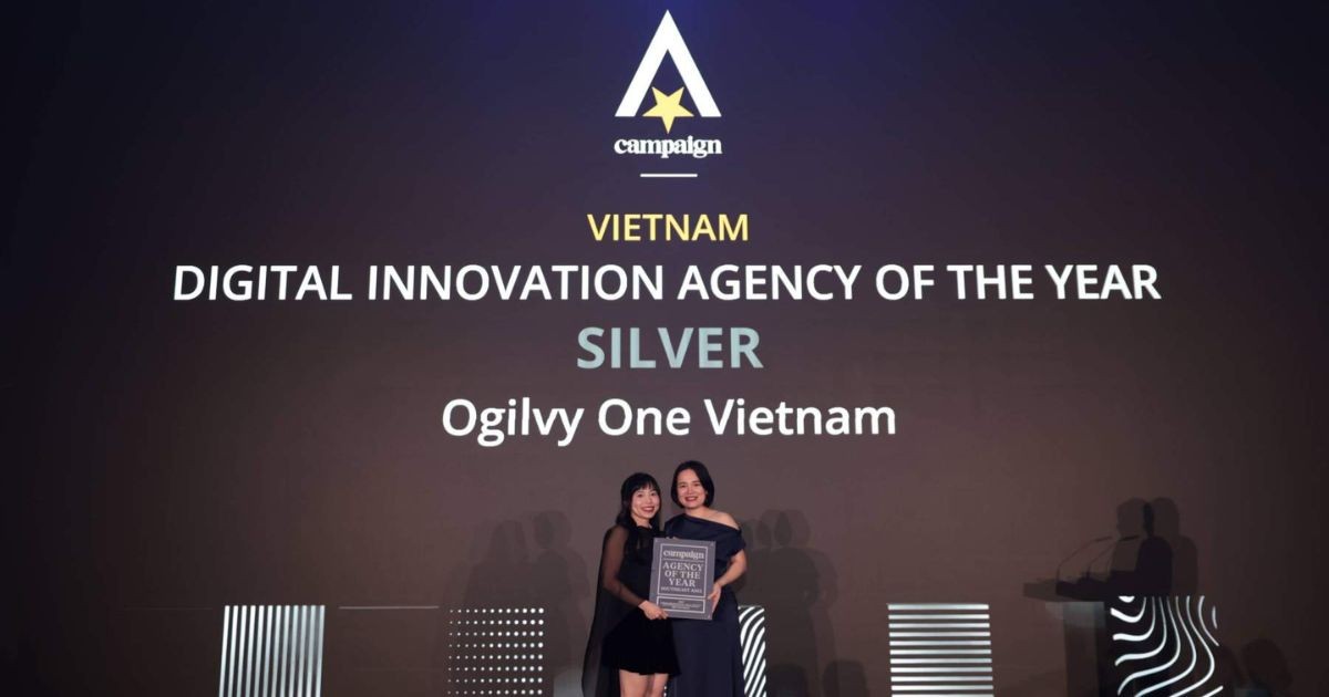 Ogilvy One Việt Nam lần đầu được xướng tên với Giải Bạc hạng mục Agency Đổi Mới Số