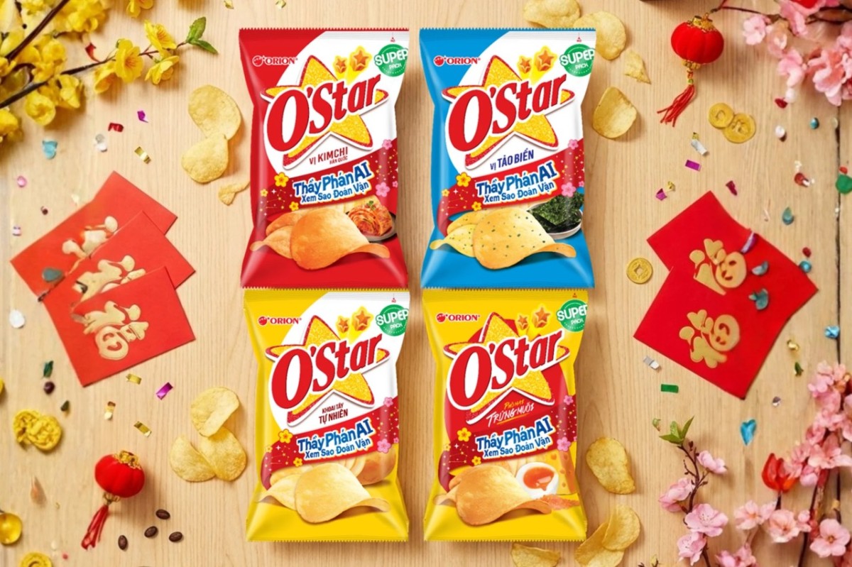 Snack O’star Tết: Orion thử nghiệm công nghệ để chinh phục người tiêu dùng trẻ