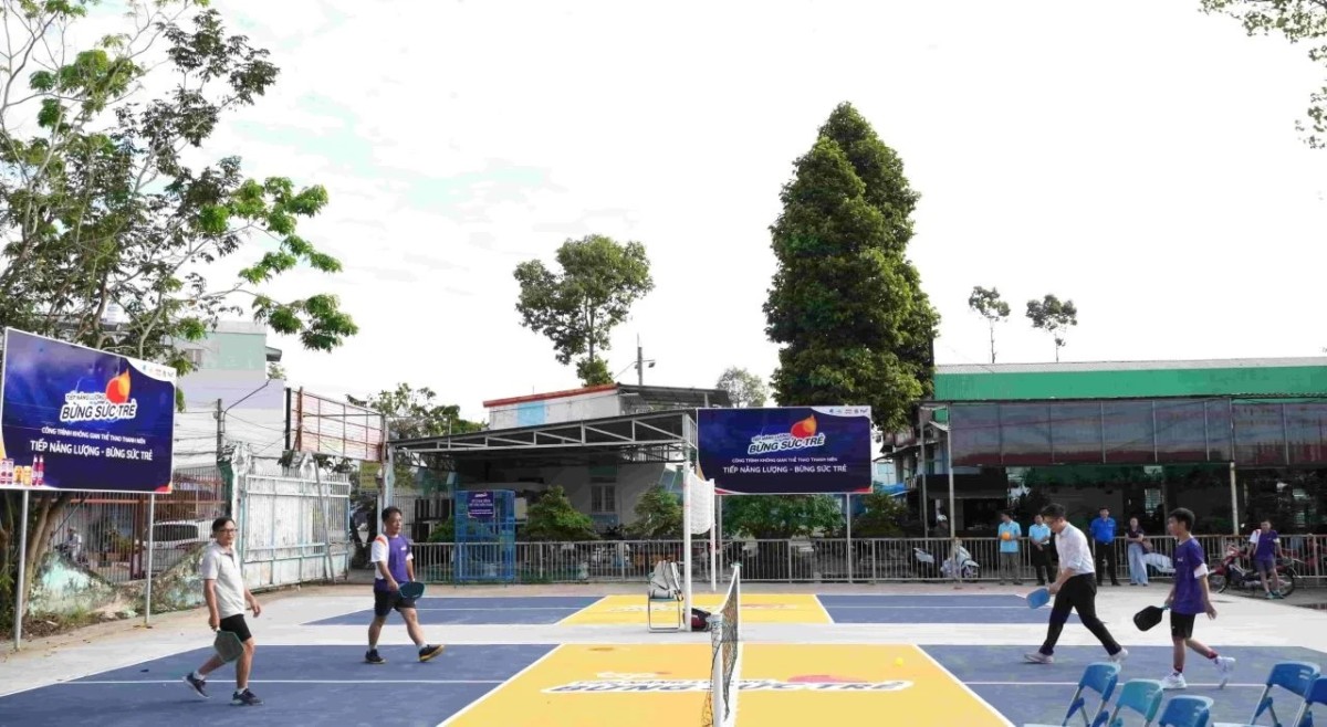 TCP Việt Nam hoàn thành 15 Không gian Thể thao Thanh niên trên toàn quốc