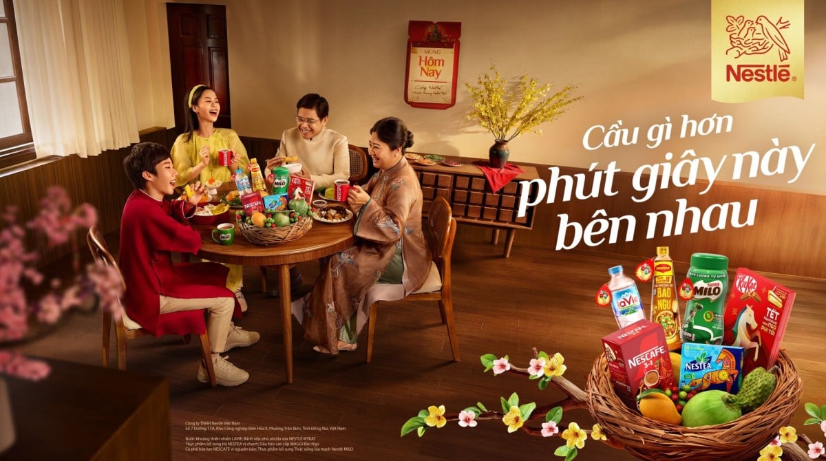 Nestlé Việt Nam lan tỏa thông điệp “Trân quý từng khoảnh khắc sum vầy” trong dịp Tết 2026