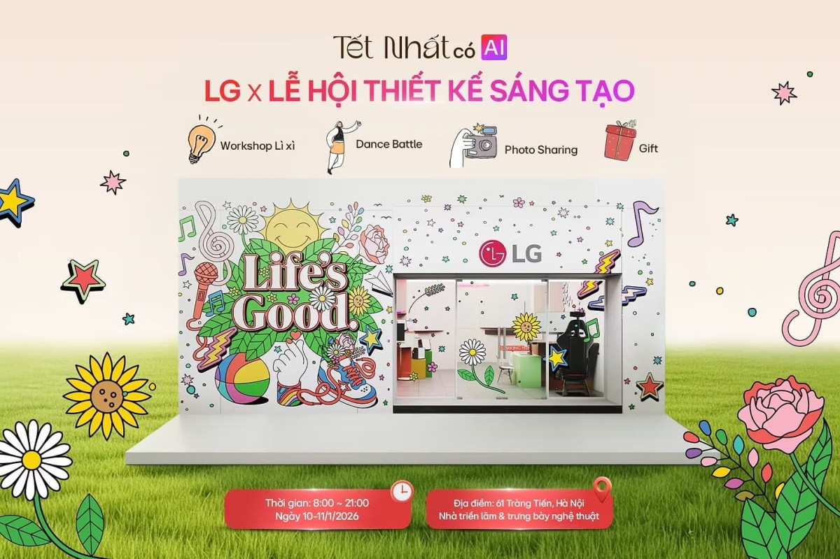 LG khởi động “Tết Nhà là Tết Nhất” mùa 3 với MV “Tết Nhất có AI?”