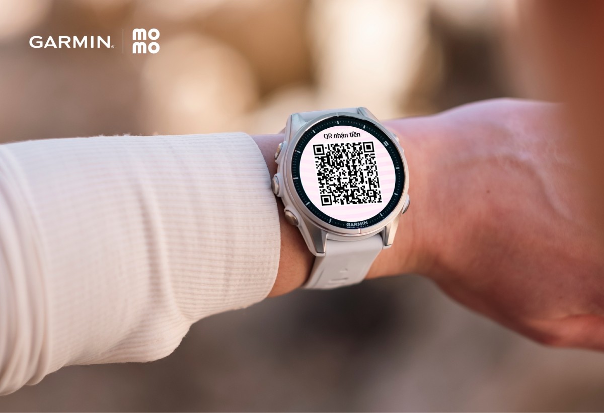 Garmin tích hợp MoMo, mang đến trải nghiệm thanh toán một chạm tiện lợi ngay trên cổ tay