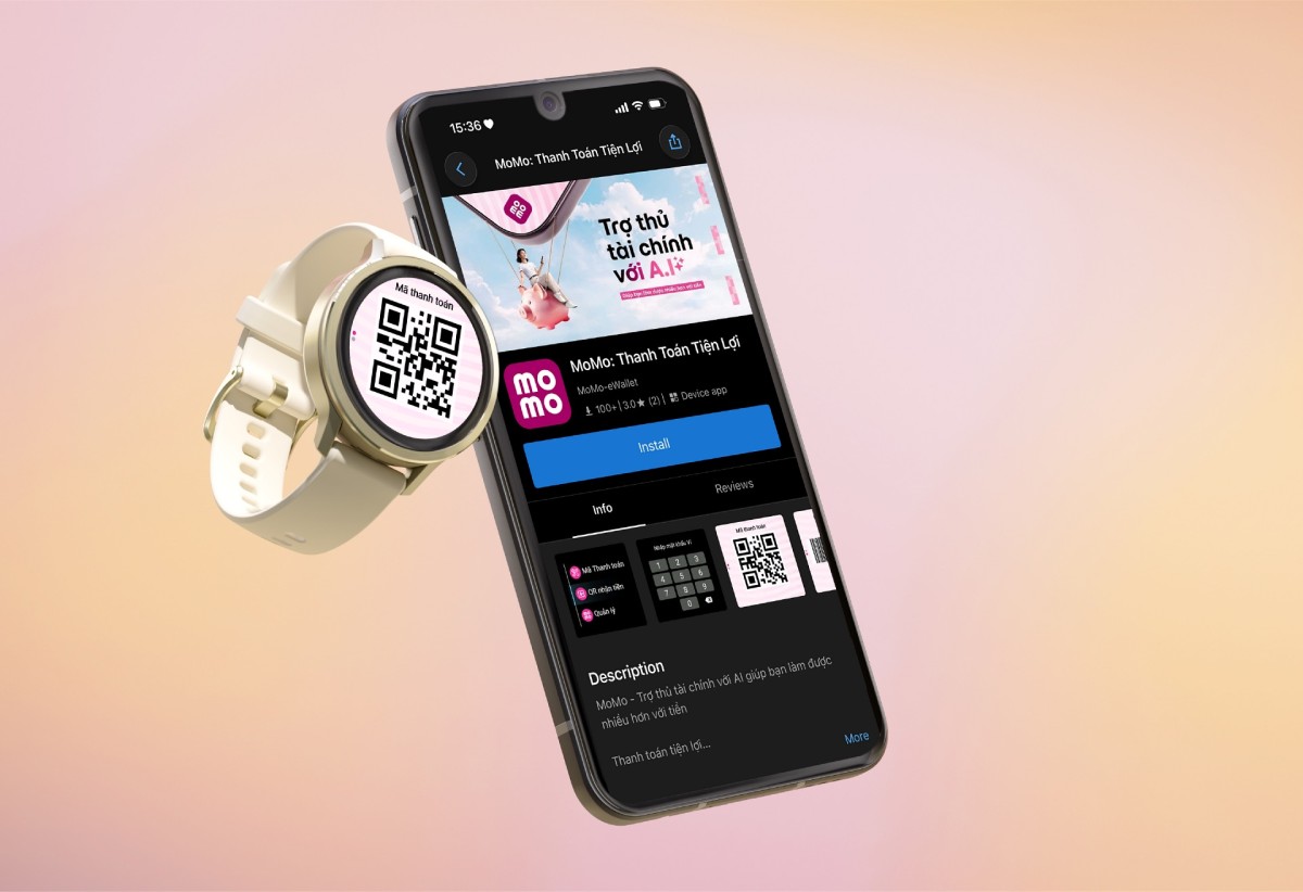 Garmin tích hợp MoMo, mang đến trải nghiệm thanh toán một chạm tiện lợi ngay trên cổ tay
