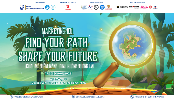Mời Tham Dự Talkshow Marketing 101: Find Your Path - Shape Your Future