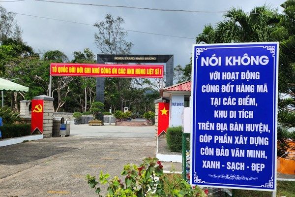 Côn Đảo: Khi sự thành kính trở nên “xanh” hơn