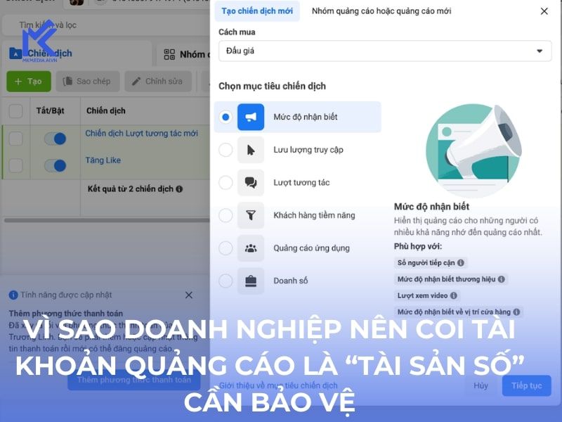 tài sản số quảng cáo
