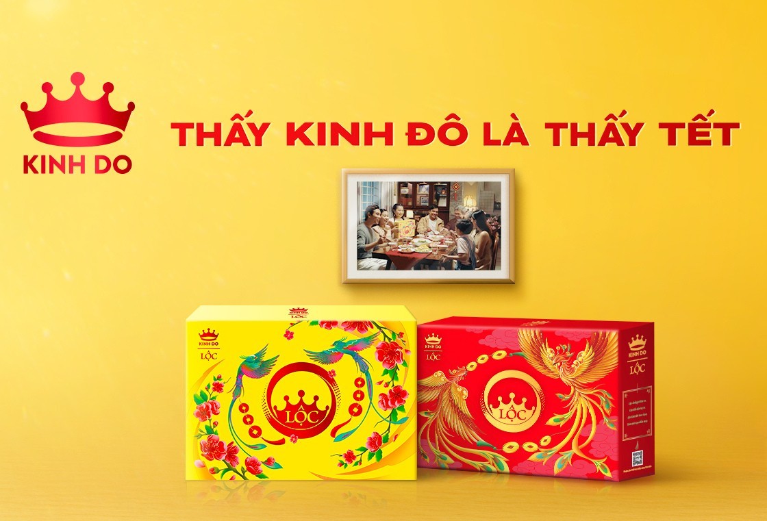 Mondelez Kinh Đô viết tiếp câu chuyện sum vầy với thông điệp “Thấy Kinh Đô là thấy Tết”