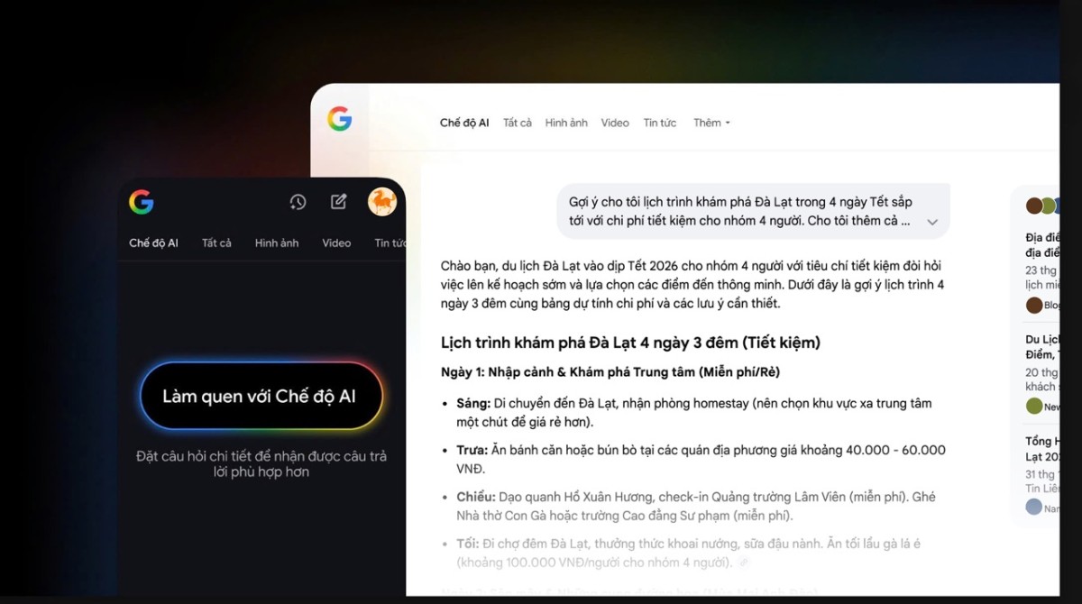 Google công bố xu hướng tìm kiếm Tết 2026: Người Việt chủ động lên kế hoạch sớm, tận dụng AI để đón Tết hiệu quả hơn