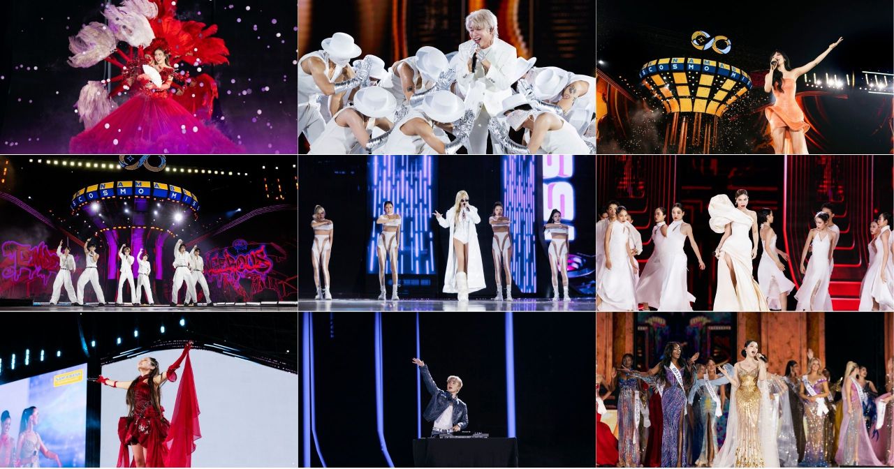 Nghệ sĩ trình diễn trong Chung kết Miss Cosmo 2025 - Beauty Music Festival