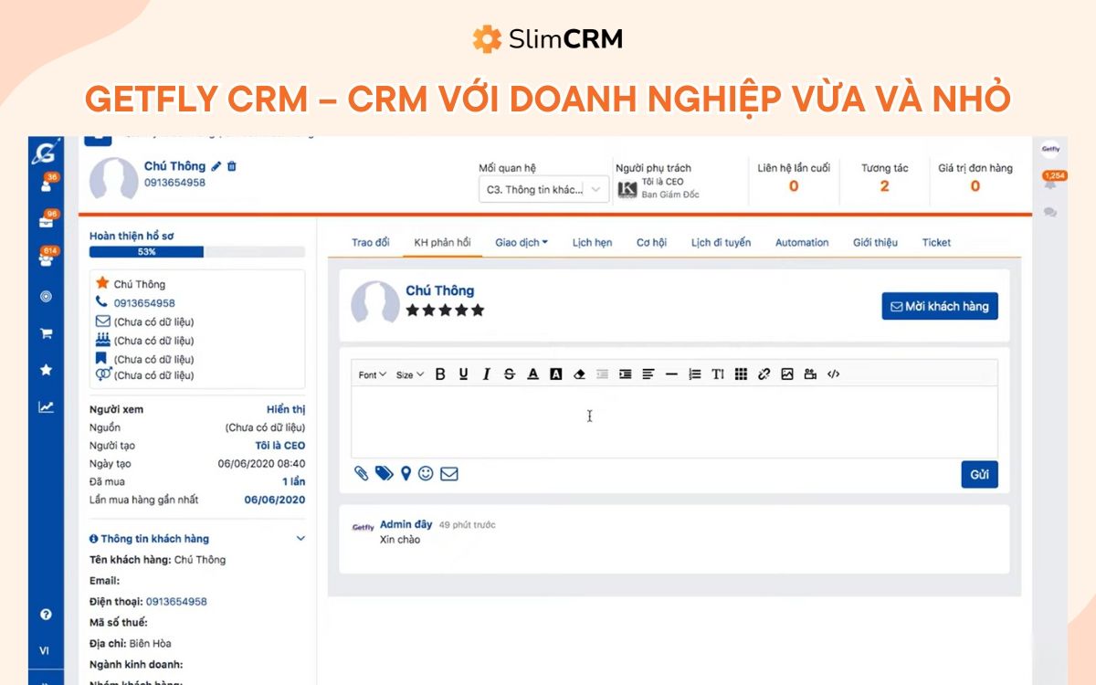 Phần mềm CRM tại Việt Nam