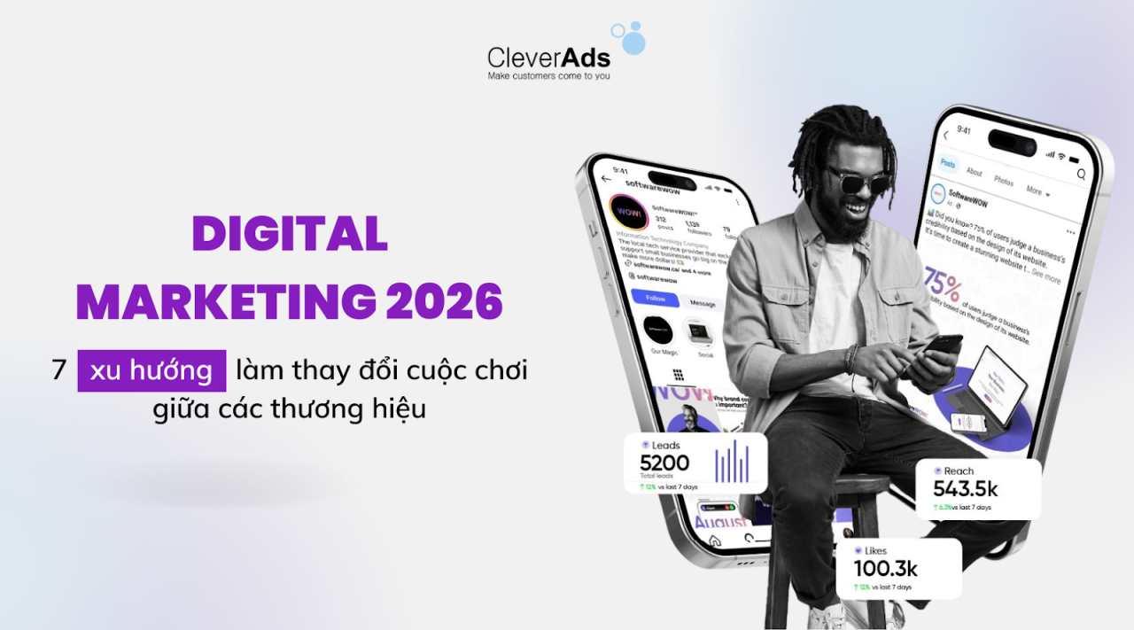 7 xu hướng Digital Marketing l&agrave;m thay đổi cuộc chơi giữa c&aacute;c thương hiệu 2026