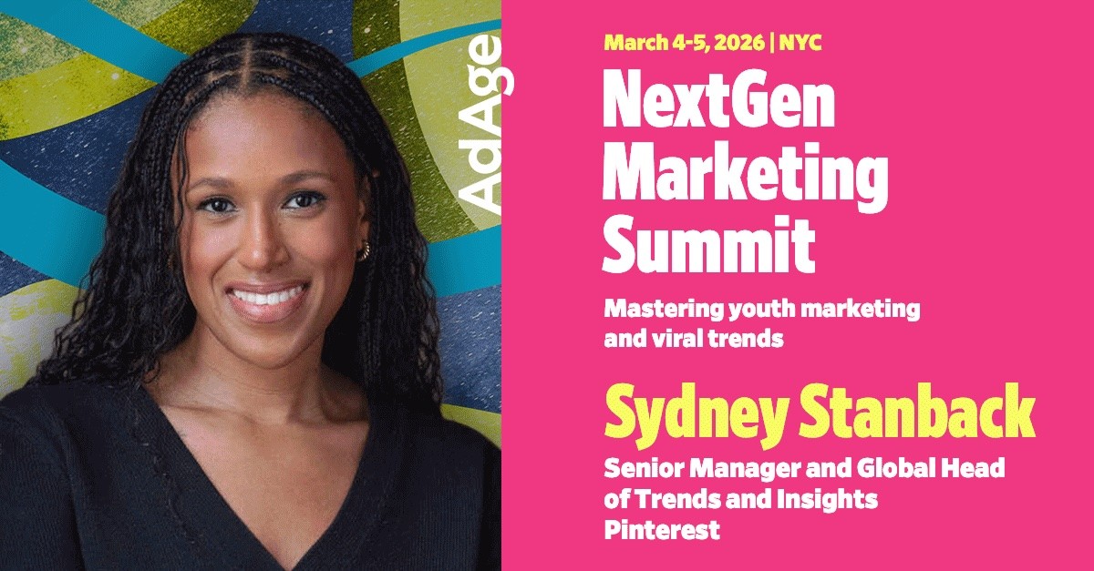 Sydney Stanback, Senior Manager & Global Head of Trends and Insights, Pinterest
