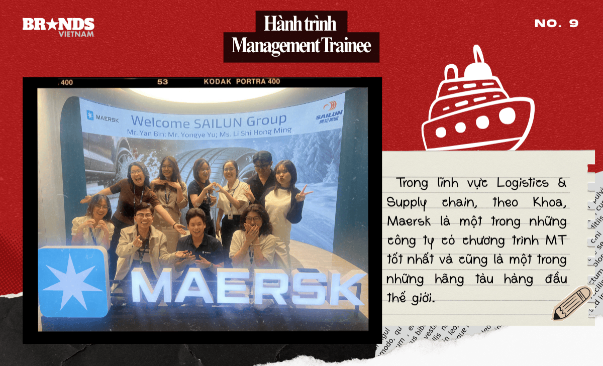 Hành trình Management Trainee #9 – Huỳnh Đình Đăng Khoa @ Maersk: Học hỏi là “trải” và “nghiệm”