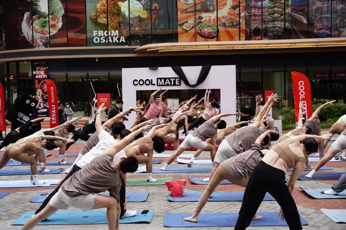 Training Activation trong ngày khai trương Coolmate: Khi bán lẻ trở thành trải nghiệm cộng đồng