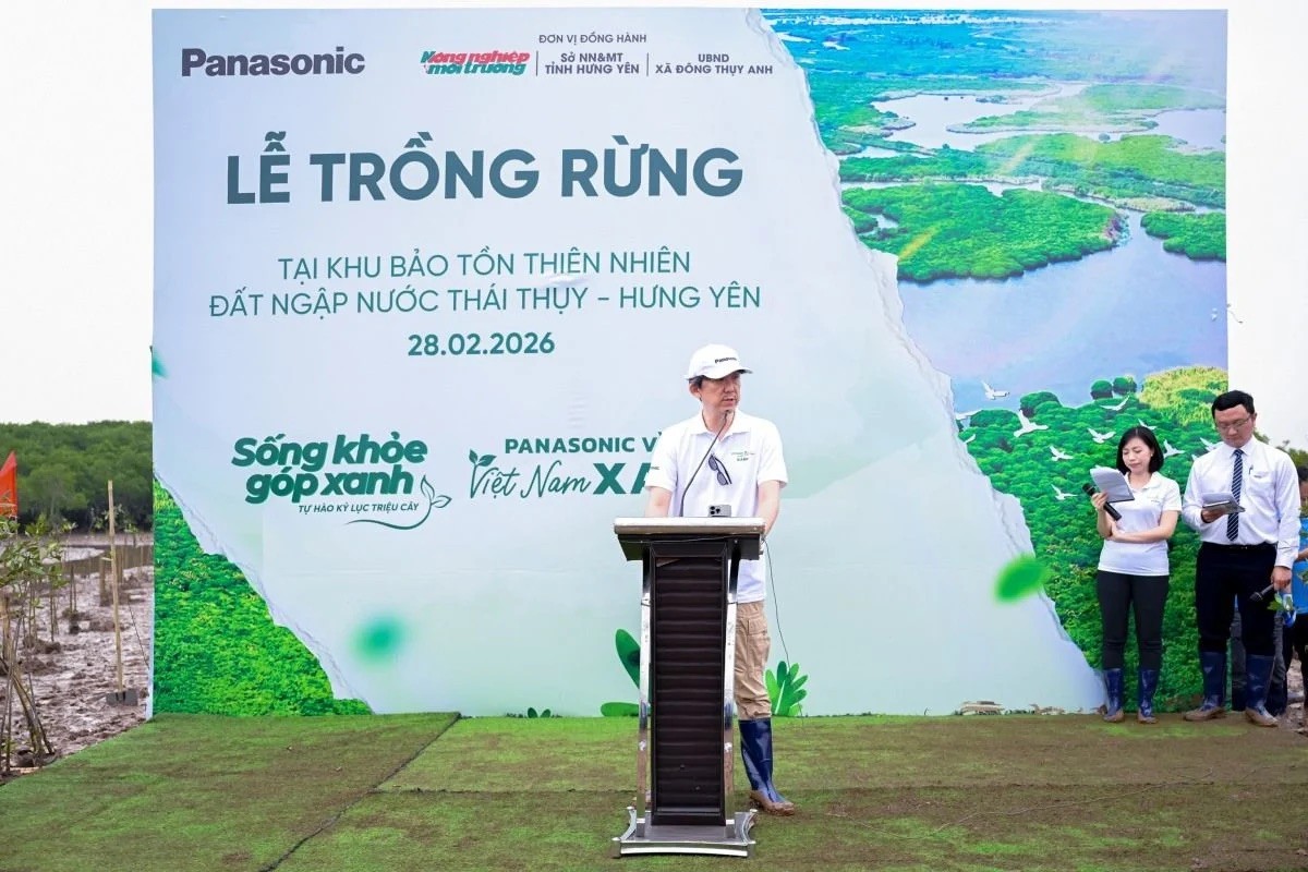Chạm mốc kỷ lục 1 triệu cây, Panasonic cùng cộng đồng viết tiếp hành trình “Sống khỏe góp xanh”
