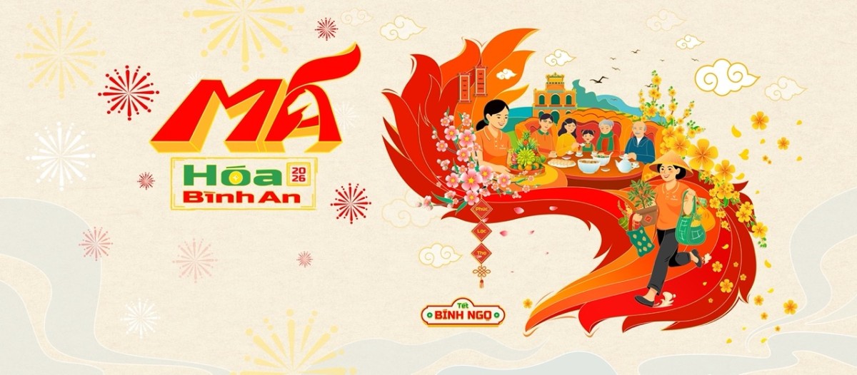 Chiến dịch Tết 2026 của bTaskee: “Mã hoá bình an” – Khi bình an là chậm lại một chút