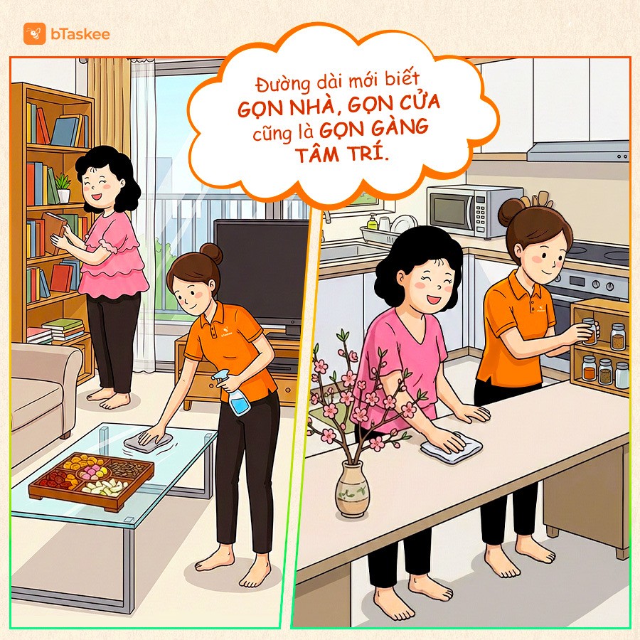 Chiến dịch Tết 2026 của bTaskee: “Mã hoá bình an” – Khi bình an là chậm lại một chút
