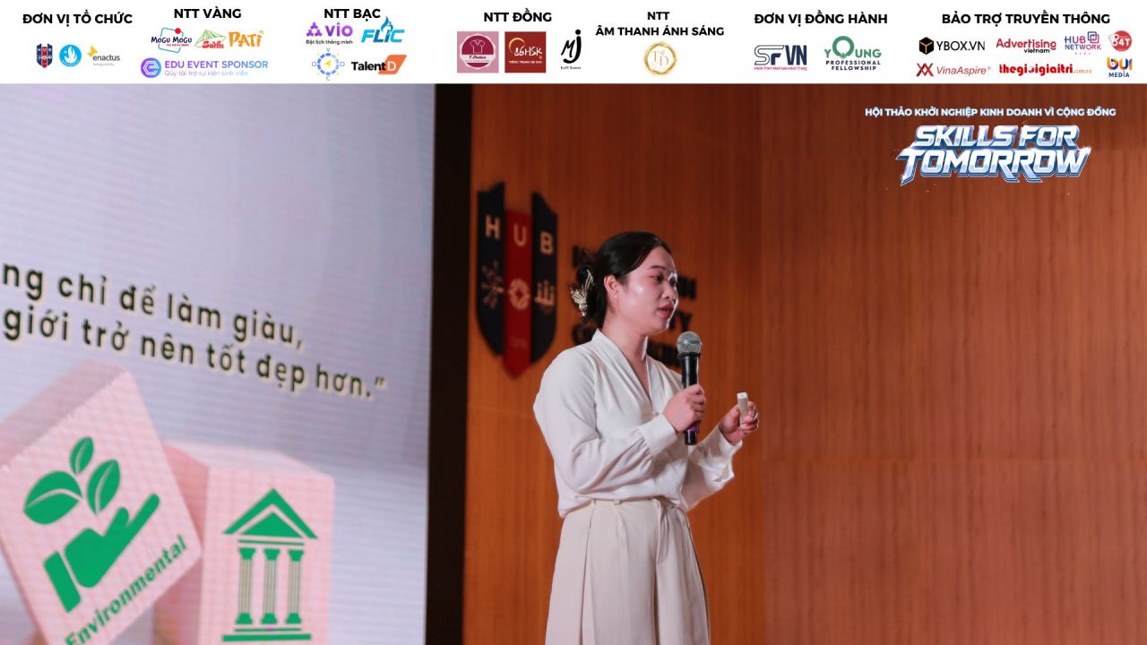 Hội thảo Khởi nghiệp Kinh doanh v&igrave; Cộng đồng: Khởi nghiệp trẻ trong thời ESG & AI