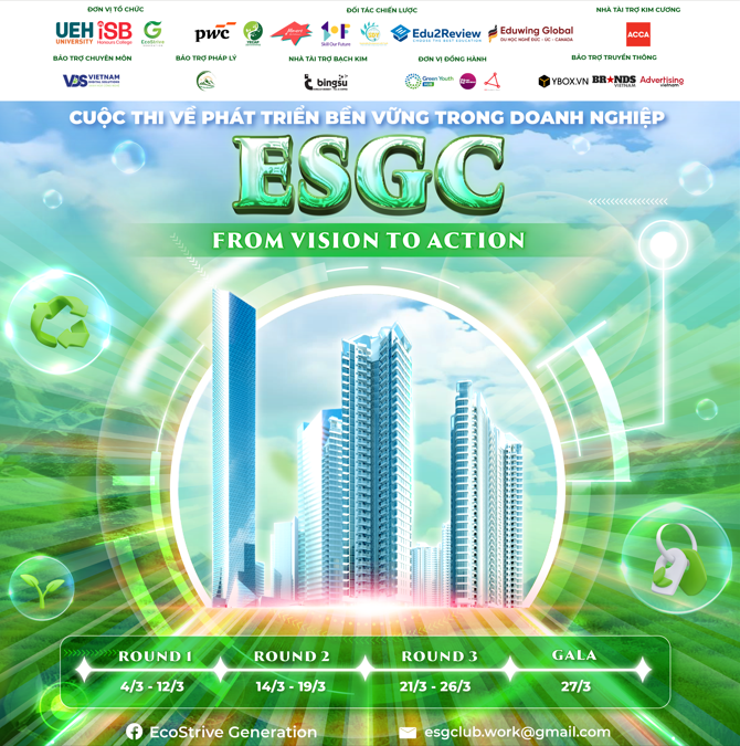 Execute Solutions For Growth Competition (ESGC) 2026: From Vision To Action - Ch&iacute;nh Thức Mở Đơn Đăng K&yacute; Tham Gia