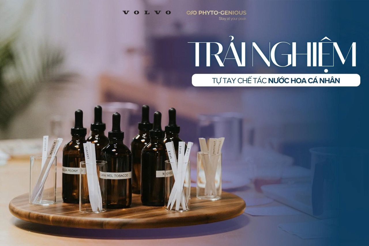 Trải nghiệm chế t&aacute;c nước hoa độc bản