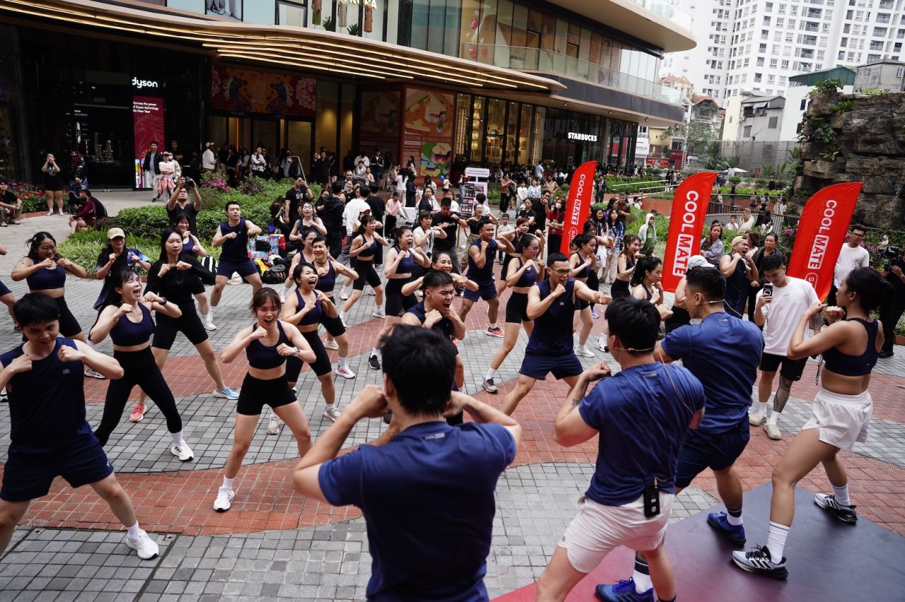 Training Activation trong ngày khai trương Coolmate: Khi bán lẻ trở thành trải nghiệm cộng đồng