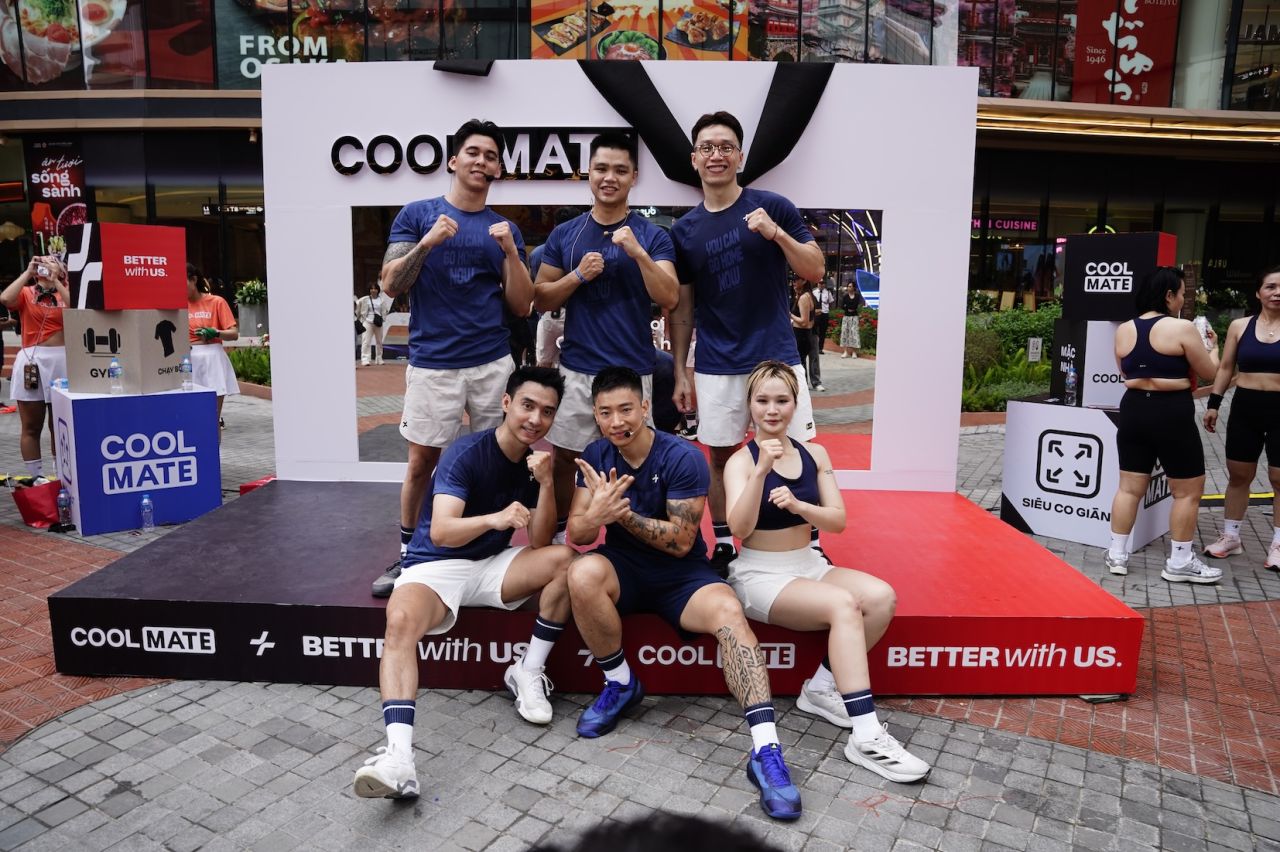Training Activation trong ngày khai trương Coolmate: Khi bán lẻ trở thành trải nghiệm cộng đồng
