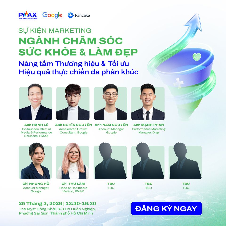 [Sự kiện Marketing] [25/03/2026] Ng&agrave;nh Chăm s&oacute;c sức khỏe v&agrave; L&agrave;m đẹp 2026