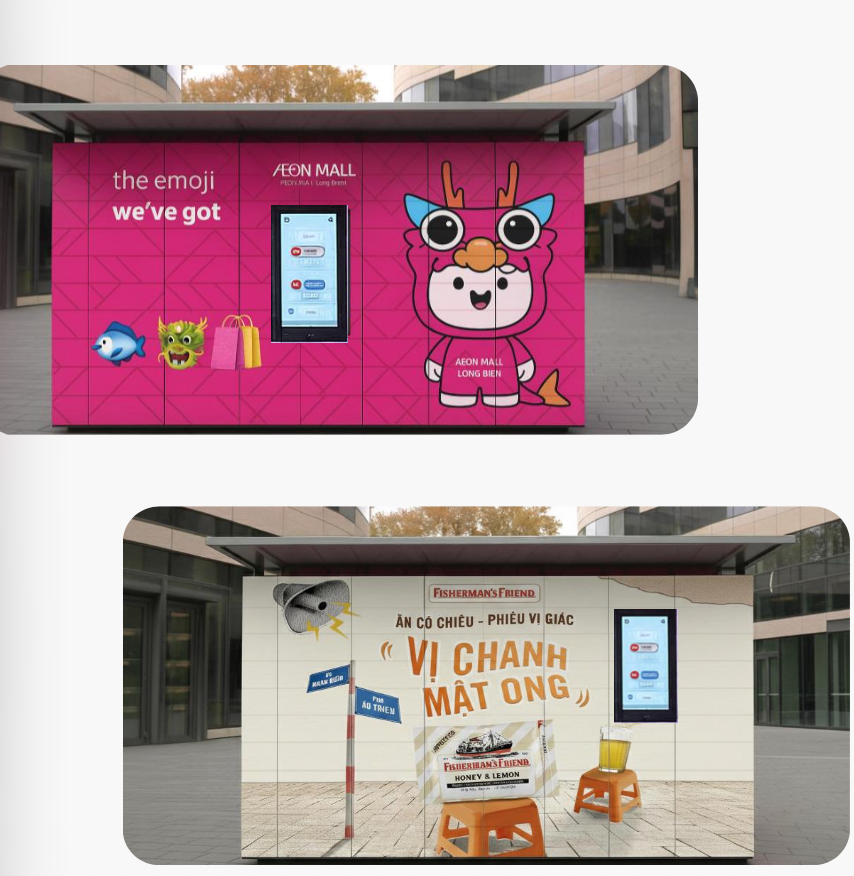 Dẫn đầu xu hướng OOH mới với Locker Ads