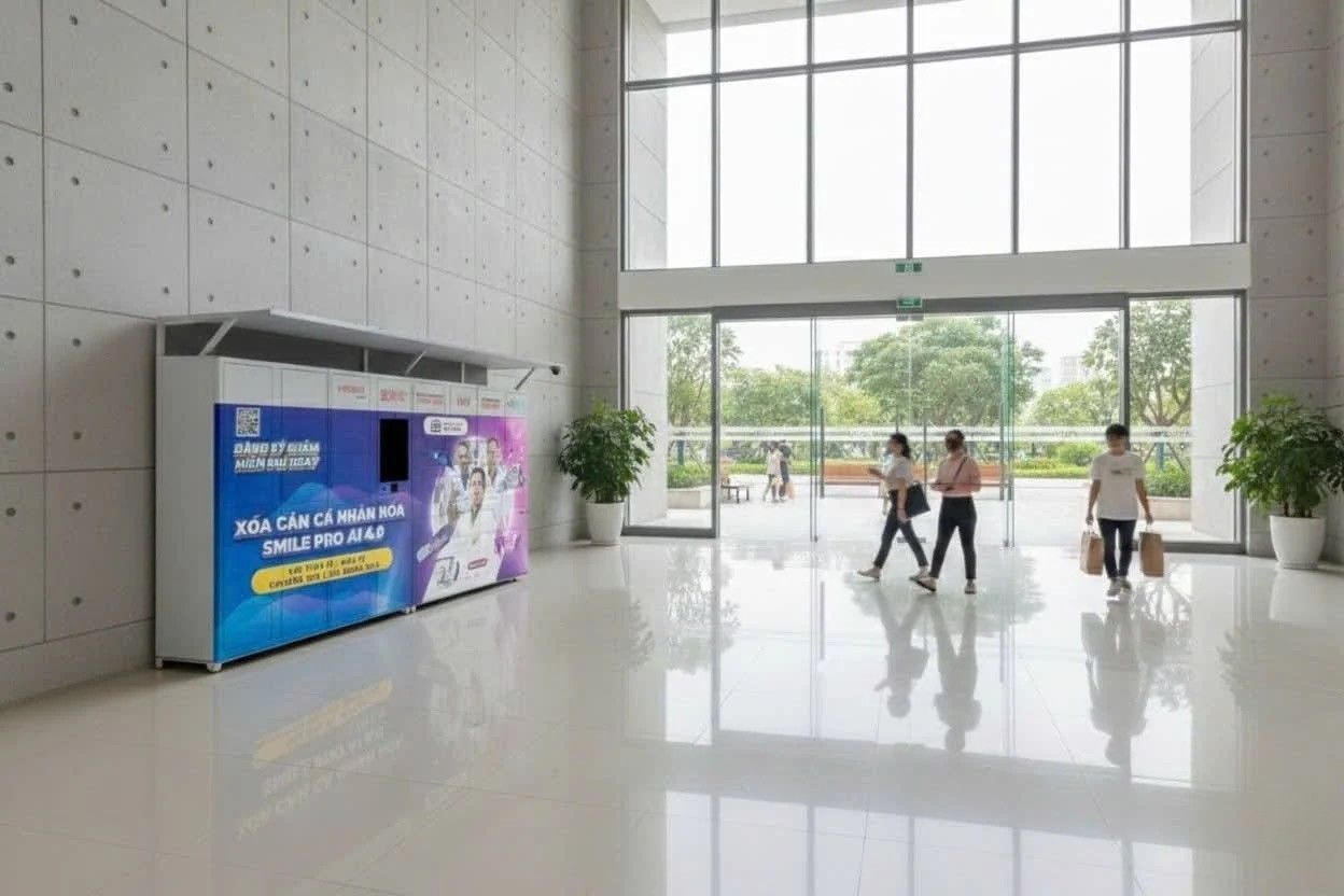 Dẫn đầu xu hướng OOH mới với Locker Ads