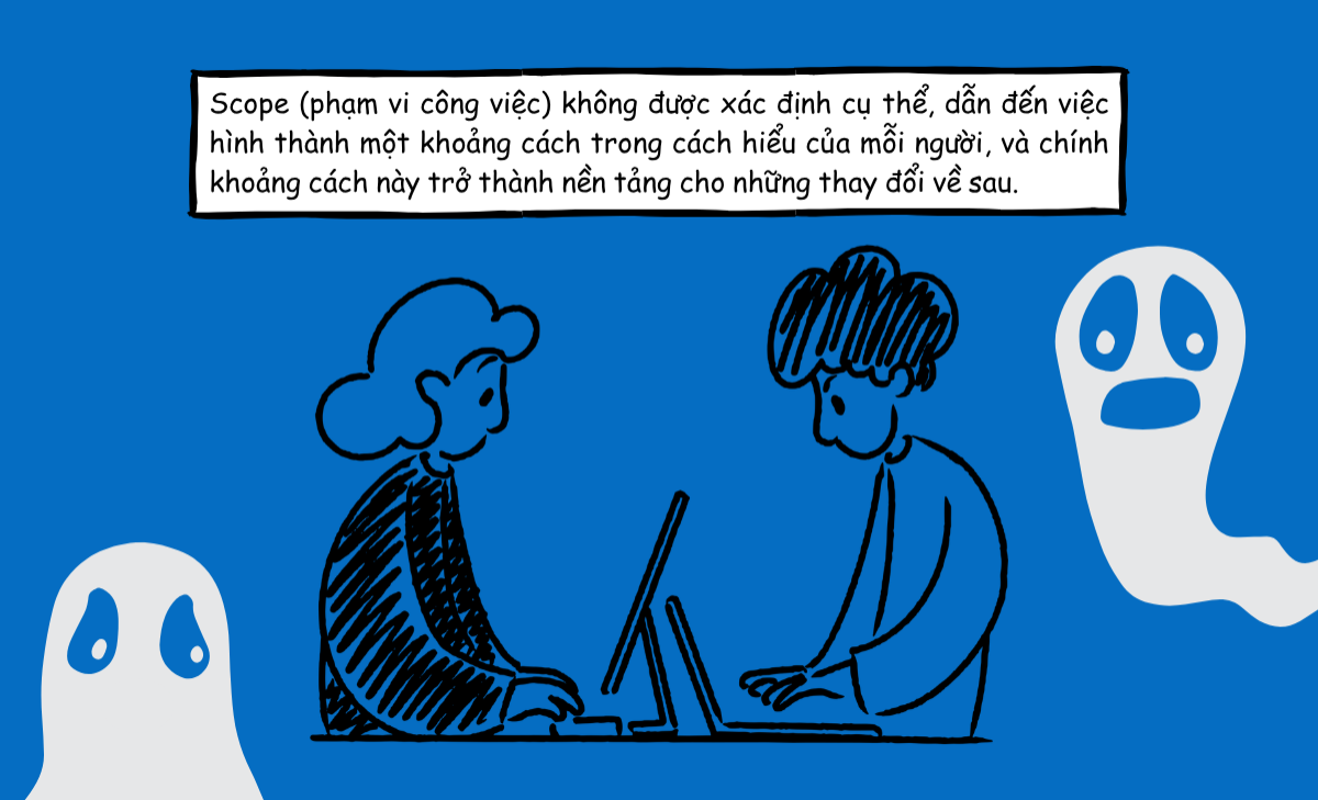 Scope creep: Khi dự án cứ “nở ra” từng ngày