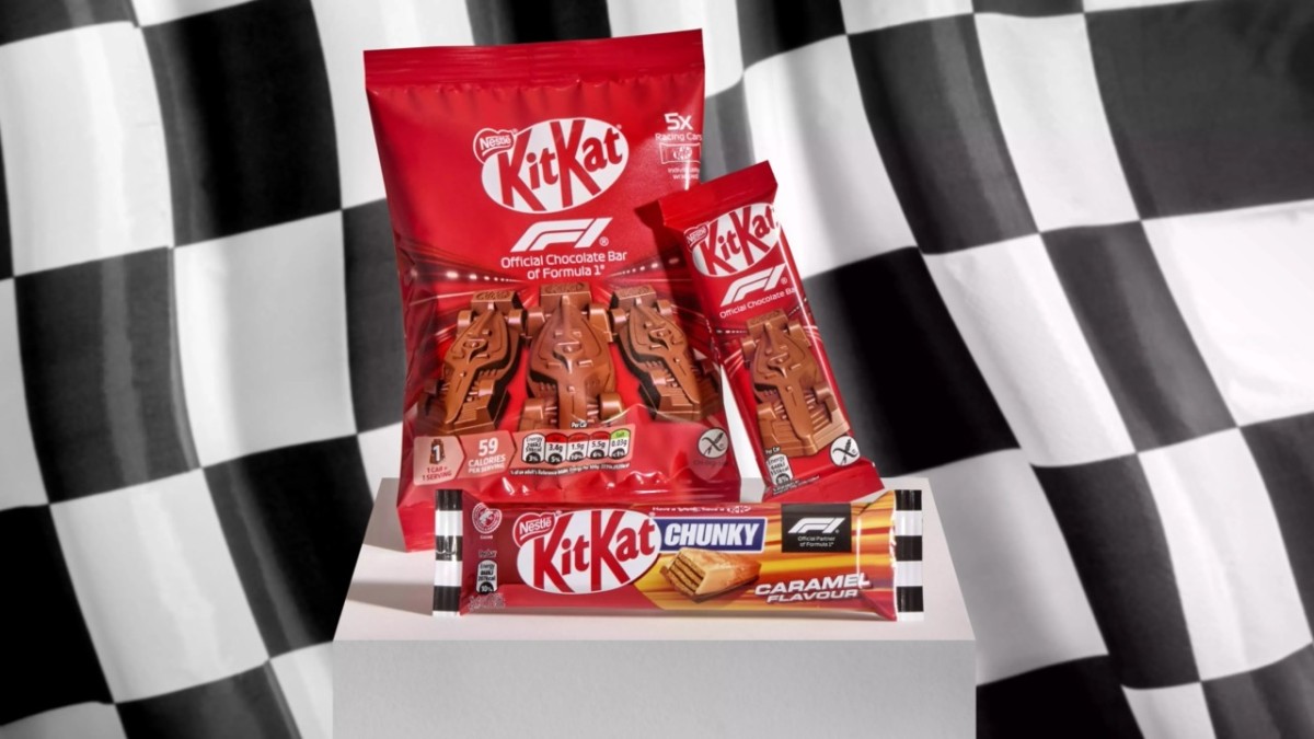 Brand Collab #7: KitKat x F1 – Cú ngoặt 300km/h vào một thanh chocolate 50 xu