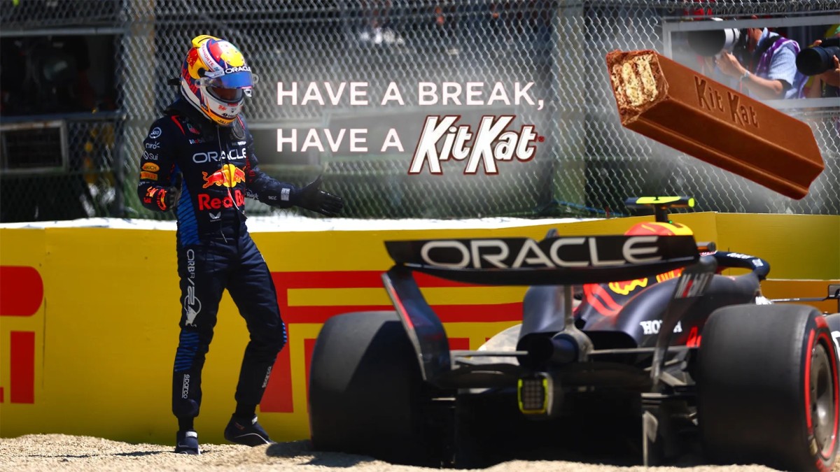 Brand Collab #7: KitKat x F1 – Cú ngoặt 300km/h vào một thanh chocolate 50 xu