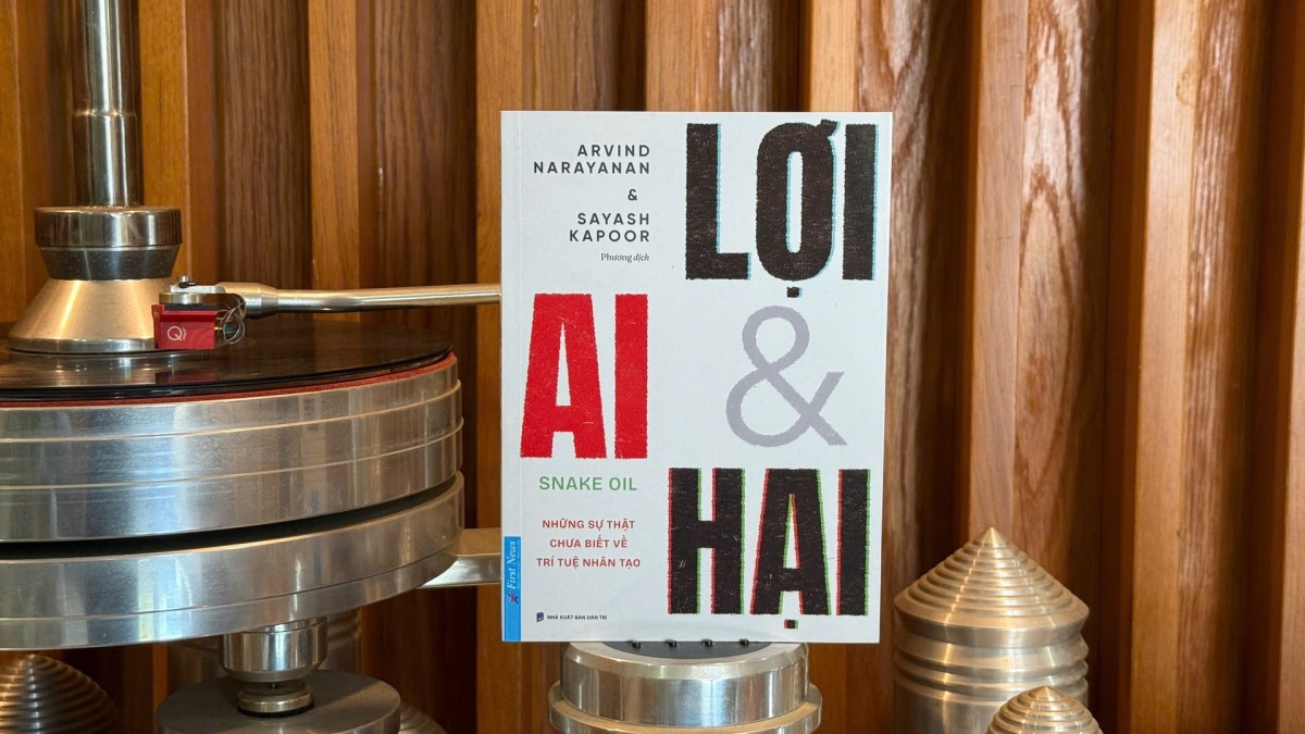 [Sách mới] “AI – Lợi và Hại”: Những góc khuất phía sau công nghệ hot nhất hiện nay