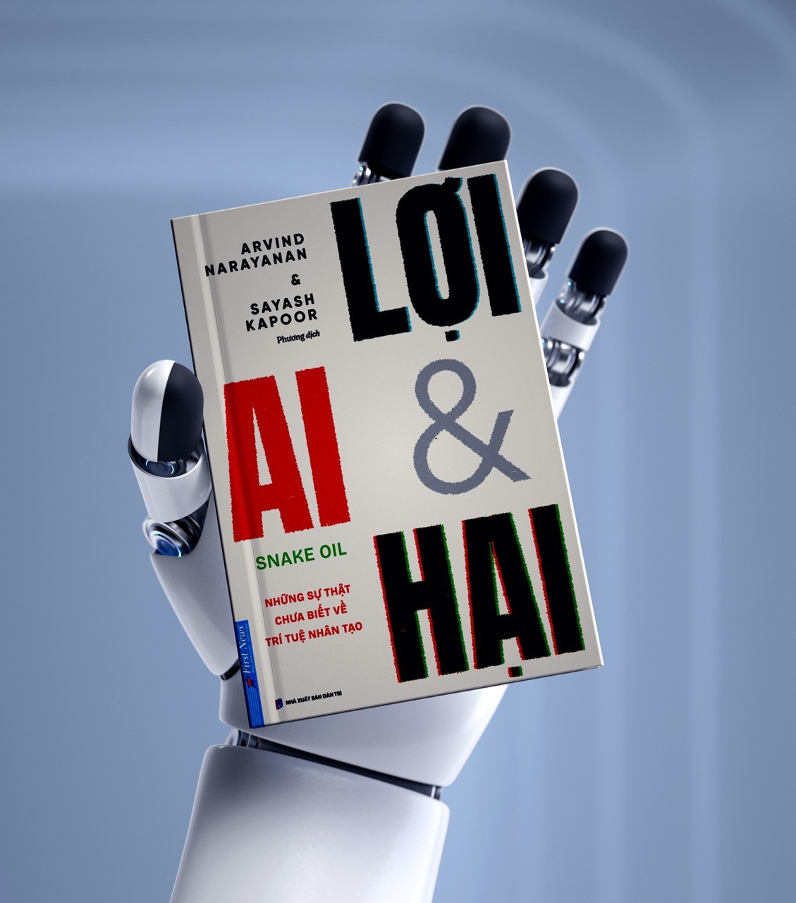 [Sách mới] “AI – Lợi và Hại”: Những góc khuất phía sau công nghệ hot nhất hiện nay