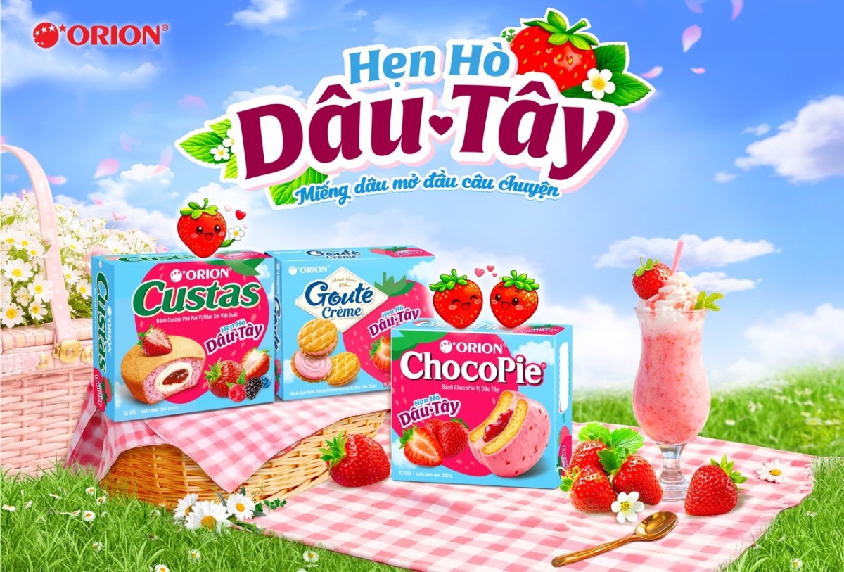 Orion giới thiệu bộ sưu tập “Hẹn hò dâu tây” – Hướng tiếp cận mới trong phát triển sản phẩm tại Việt Nam