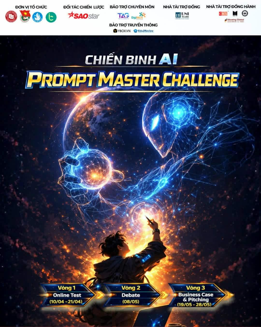 Ch&iacute;nh thức mở đơn đăng k&yacute; cuộc thi Chiến Binh AI: PROMPT MASTER CHALLENGE 2026