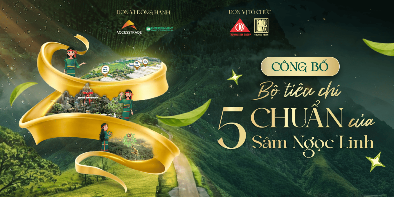 Bộ tiêu chí 5 chuẩn – Định danh Sâm Ngọc Linh