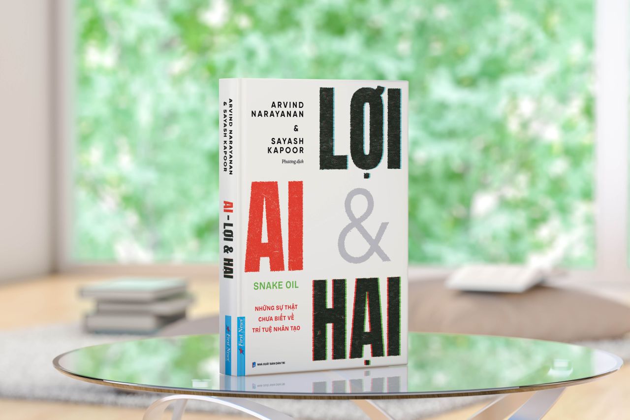 [Sách mới] “AI – Lợi và Hại”: Những góc khuất phía sau công nghệ hot nhất hiện nay