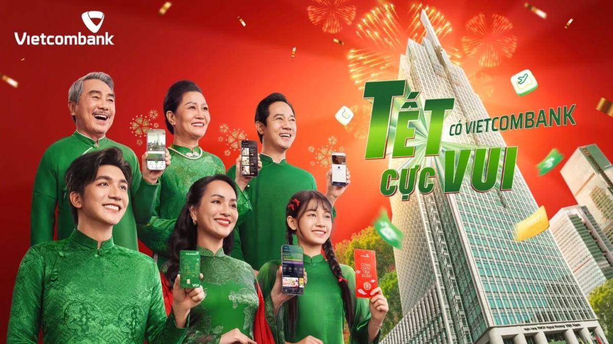 “Có Vietcombank – Tết cực vui”: Cách Vietcombank trẻ hóa kết nối thương hiệu