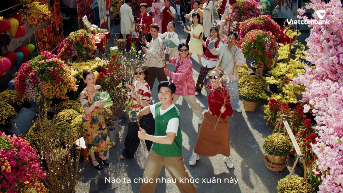 “Có Vietcombank – Tết cực vui”: Cách Vietcombank trẻ hóa kết nối thương hiệu
